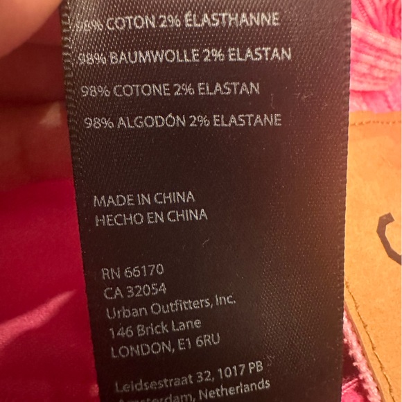 NWT; BDG Urban Outfitters Pinwale Corduroy Low Rise Extreme Flared Leg Pants🌷 - Picture 5 of 8